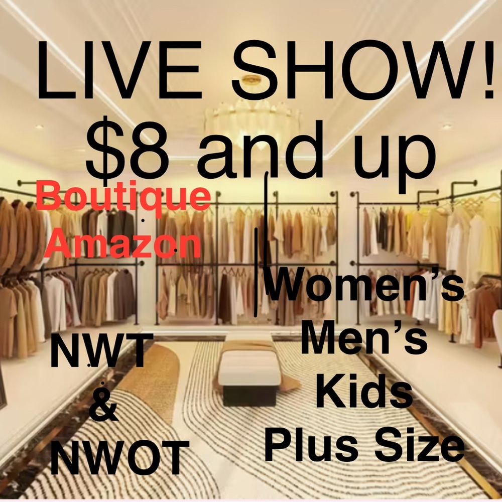 Live Show! Boutique, Amazon, Lots Of Labels Nwt, Nwot